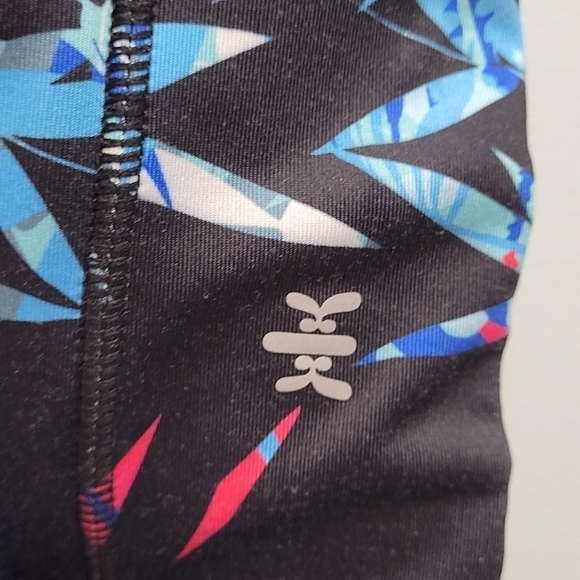 Kyodan Black and Blue Sports Bra - Picture 3 of 7